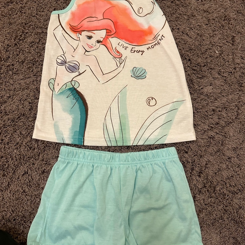 Disney princess Ariel pajamas